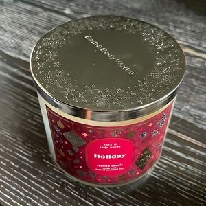 Bath and body candle